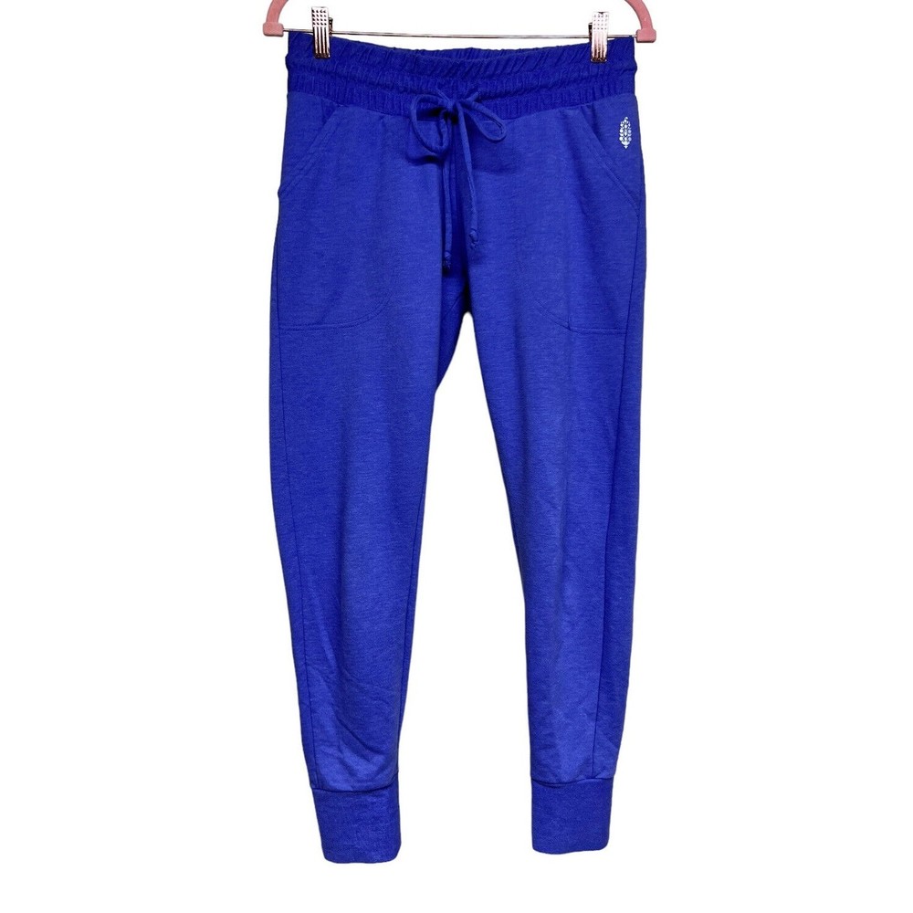 Free People Movement Sunny Skinny Sweatpant Joggers Purple Women’s Size Small